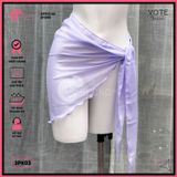  Khăn Voan Lưới Mặc Ngoài Bikini GECKO 3PK03 