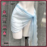  Khăn Voan Lưới Mặc Ngoài Bikini GECKO 3PK03 