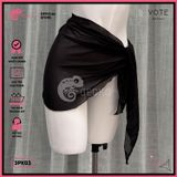  Khăn Voan Lưới Mặc Ngoài Bikini GECKO 3PK03 