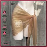  Khăn Voan Lưới Mặc Ngoài Bikini GECKO 3PK03 