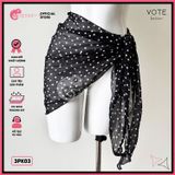  Khăn Voan Lưới Mặc Ngoài Bikini GECKO 3PK03 