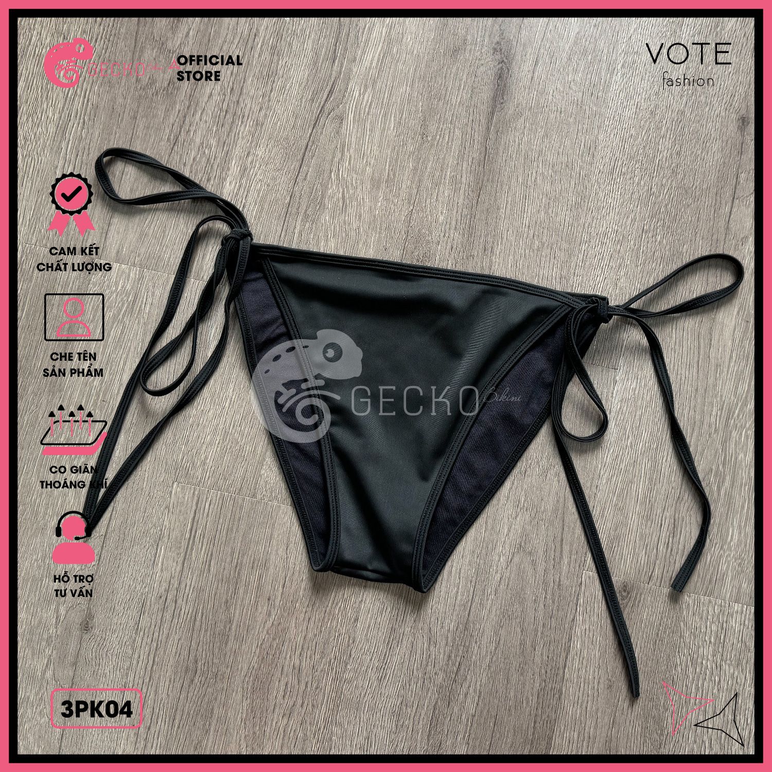  Quần Bikini Lẻ Nữ GECKO 3PK04 