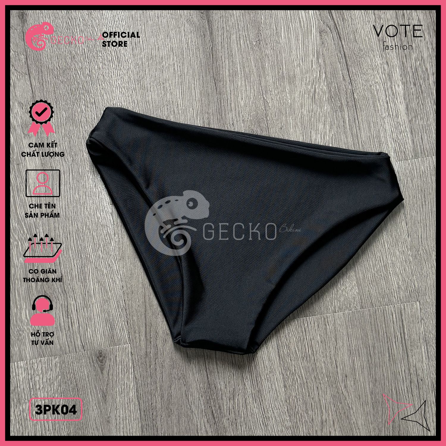  Quần Bikini Lẻ Nữ GECKO 3PK04 