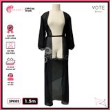  Áo Choàng Váy Voan Mặc Kèm Bikini Đi Biển GECKO 3PK05 