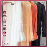  Áo Choàng Đi Biển Mặc Kèm Bikini Dạng Bèo Dáng Dài GECKO 3PK17 