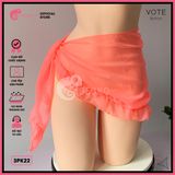  Khăn Voan Bèo Mặc Ngoài Bikini GECKO 3PK22 