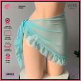  Khăn Voan Bèo Mặc Ngoài Bikini GECKO 3PK22 