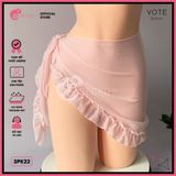  Khăn Voan Bèo Mặc Ngoài Bikini GECKO 3PK22 