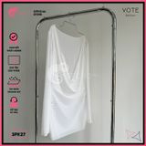  Áo Lưới Cổ Đổ Xuyên Thấu Dáng Ngắn Mặc Ngoài Bikini GECKO 3PK27 