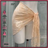  Khăn Ren Hoa Mix Cùng Bikini Xinh Xắn GECKO 3PK36 