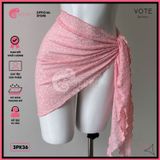  Khăn Ren Hoa Mix Cùng Bikini Xinh Xắn GECKO 3PK36 