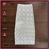  Chân Váy Ren Hoa Dáng Dài Mặc Kèm Bikini GECKO 3PK38 