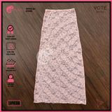  Chân Váy Ren Hoa Dáng Dài Mặc Kèm Bikini GECKO 3PK38 