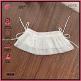  Combo 3 Món Tam Giác Phối Chân Váy Ngắn 2 Tầng GECKO 4CB40 