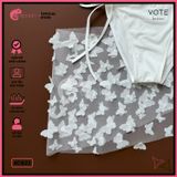  Combo 3 Món Bikini Tam Giác Kèm Khăn Bướ.m GECKO 4CB22 