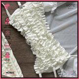  Combo 4 Món Bikini Bèo Tầng Phối Áo Cover Dễ Thương GECKO 4CB23 