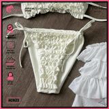  Combo 4 Món Bikini Bèo Tầng Phối Áo Cover Dễ Thương GECKO 4CB23 