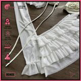  Combo 4 Món Bikini Bèo Tầng Phối Áo Cover Dễ Thương GECKO 4CB23 