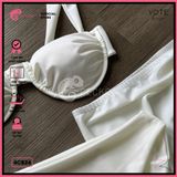  Combo 3 Món Bikini Áo Gọng Cúp Ngực Phối Chân Váy GECKO 4CB24 