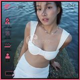  Combo 3 Món Bikini Áo Gọng Cúp Ngực Phối Chân Váy GECKO 4CB24 