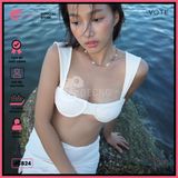  Combo 3 Món Bikini Áo Gọng Cúp Ngực Phối Chân Váy GECKO 4CB24 