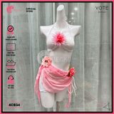  Combo 5 Món Chân Váy Phối Bikini Áo Xoắn Gợi Cảm GECKO 4CB34 