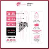  Combo 3 Món Bikini Tam Giác Kèm Khăn Bướ.m GECKO 4CB22 