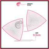  Cặp 2 Mút Đệm Tam Giác Dùng Mặc Kèm Áo Bra Bikini GECKO 3PK21 