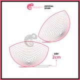  Cặp 2 Mút Đệm Độn Ngực P80 Mặc Kèm Bikini GECKO 3PK30 