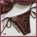  Bikini 2 Mảnh Áo Cúp Lotkhe Hoạ Tiết Da Beo Sexy GECKO 2M97 