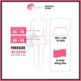  Chân Váy Voan Tơ Giấy 2 Tầng Dáng Ngắn Dễ Thương Mặc Kèm Bikini GECKO 3PK39 
