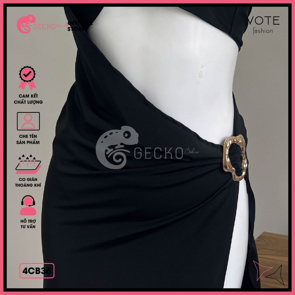  Combo 3 Món Bikini Khoen Charm Mix Áo Hy Lạp GECKO 4CB36 