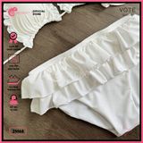  Bikini 2 Mảnh Tam Giác Quần Bèo Dễ Thương Gợi Cảm GECKO 2M68 