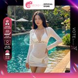  Combo 3 Món Tam Giác Phối Áo Lưới Kèm Khoen Slay GECKO 4CB45 