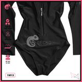  Bikini 1 Mảnh Bodysuit Basic Đáy Chip Kín Đáo GECKO 1M20 