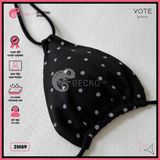  Bikini 2 Mảnh Tam Giác Chấm Bi Quần Váy Dễ Thương GECKO 2M89 