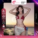  Combo 3 Món Tam Giác Phối Khăn Ren Gợi Cảm GECKO 4CB39 