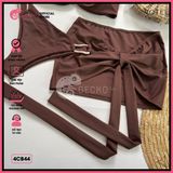  Combo 3 Món Bikini Cúp Ngực Mix 3 Khoen Kim Loại Gợi Cảm GECKO 4CB44 