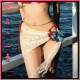  Khăn Ren Hoa Mix Cùng Bikini Xinh Xắn GECKO 3PK36 