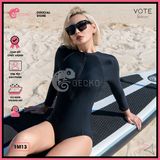  Bikini 1 Mảnh Bodysuit Basic Đáy Chip Kín Đáo GECKO 1M20 