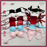  Bikini 2 Mảnh Đính Khoen Vỏ Sò Xinh Xắn Sexy GECKO 2M87 