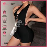  Bikini 1 Mảnh Khoét Ngực Quần Đùi Gợi Cảm Tăm Lạnh GECKO 1M29 