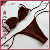  Bikini 2 Mảnh Cúp Phối Khoen Ngôi Sao Cute GECKO 2M101 