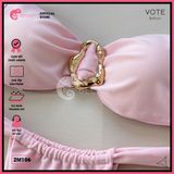  Bikini 2 Mảnh Áo Cúp Khoen Méo Quần Lotkhe Gợi Cảm GECKO 2M106 