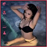  Bikini 2 Mảnh Áo Lượn Sóng Quần Lotkhe GECKO 2M08 