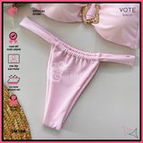  Bikini 2 Mảnh Áo Cúp Khoen Méo Quần Lotkhe Gợi Cảm GECKO 2M106 