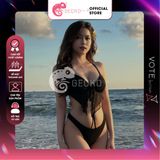  Bikini 2 Mảnh Phối Voan Tam Giác Kiểu Butterfly GECKO 2M74 