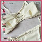  Bikini 2 Mảnh Cúp Ngực Mix Khoen Tim Gợi Cảm GECKO 2M64 