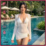  Combo 3 Món Tam Giác Phối Áo Lưới Kèm Khoen Slay GECKO 4CB45 