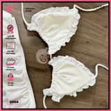 Bikini 2 Mảnh Tam Giác Quần Bèo Dễ Thương Gợi Cảm GECKO 2M68 